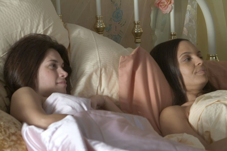 Lisa Donahue as Lauren with Siena Goines as Christy